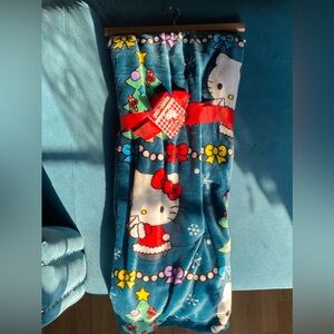 Hello Kitty Christmas Blanket